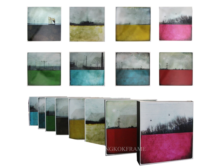 กรอบลอยภาพชุดแขวนผนัง